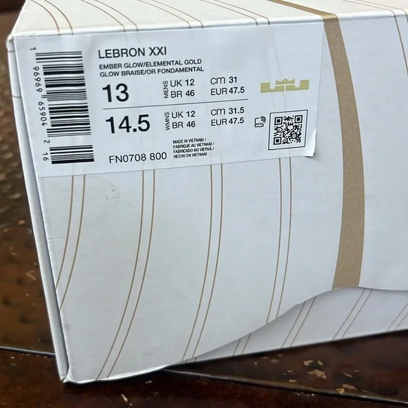 Lebron XX1- size 13